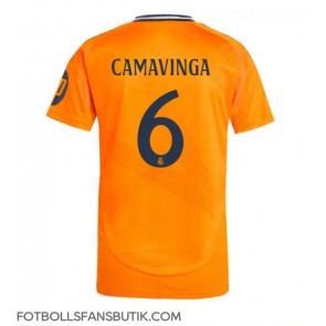 Real Madrid Eduardo Camavinga #6 Replika Bortatröja 2024-25 Kortärmad